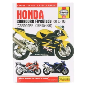 Verkstadsmanual, CBR900RR Firebl. 00-03 Kampanj