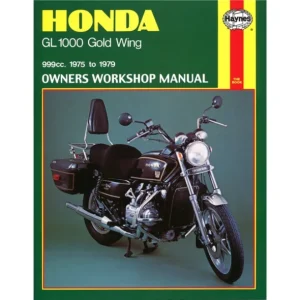 Verkstadsmanual, GL1000 Gold Wing 75-79 risnedsättning