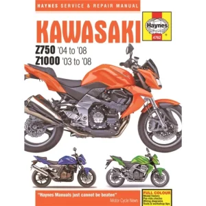 Verkstadshandbok KAWA. 2750/Z1000 03-08 Nedsatt pris