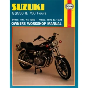 Verkstadhandbok Suzuki GS550 (77-82) Fynd