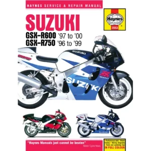 Verkstadsmanual, GSX-R600/750 96-00 I lager