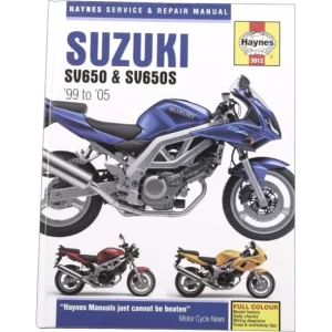 Verkstadshandbok Suzuki SV650/650S 99-02 risnedsättning