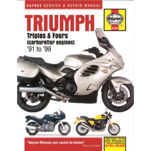 Verkstadsmanual, Triumph 3-/4-cyl Populärt val