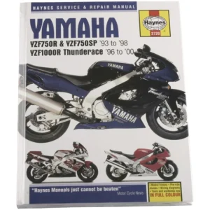 Verkstadshandbok Yamaha YZF1000R 96-00 Billig