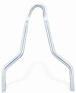 Utförsäljning Sissy bar, "Round" 14" hög, 11" bred vid fäste