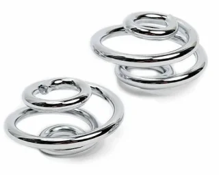 1 inch Springs Solo Seat Chrome (2 pcs.) Fynd