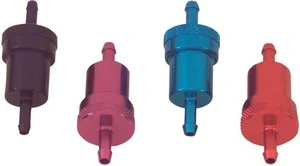 Utförsäljning Emgo Fuel Filter Aluminium Black Fuel Filter Black 1/4