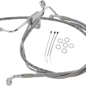 Utförsäljning Drag Specialties Front Brake Line Stainless Steel Extended 6" Line Brk
