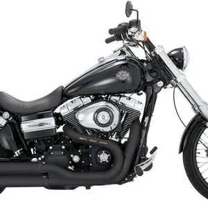 Vance & Hines Muffler Twin Slash 3" Black Muffler Tw-Sl Bl08-17Fxdf Bästa pris